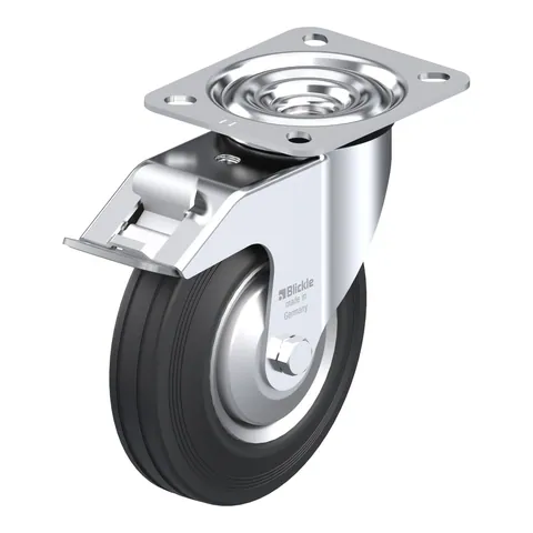 Blickle LE-VE 125R-FI-FA – okretni točkić Ø125 mm, nosivost 100 kg
