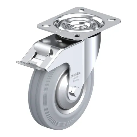 Blickle LE-VE 125R-FI-SG-FA – okretni točkić Ø125 mm, nosivost 100 kg