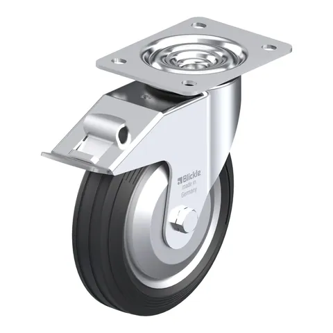 Blickle LE-VE 180R-FI-FA – okretni točkić Ø180 mm, nosivost 170 kg