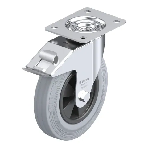 Blickle LE-VPP 200G-FI-SG – okretni točkić Ø200 mm, nosivost 205 kg