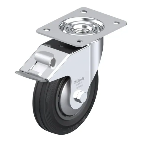 Blickle LE-VPP 160G-FI-FA – okretni točkić Ø160 mm, nosivost 135 kg