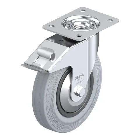 Blickle LE-VPP 200G-FI-SG-FA – okretni točkić Ø200 mm, nosivost 205 kg