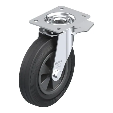 Blickle LE-VPP 200G-ST – okretni točkić Ø200 mm, nosivost 205 kg