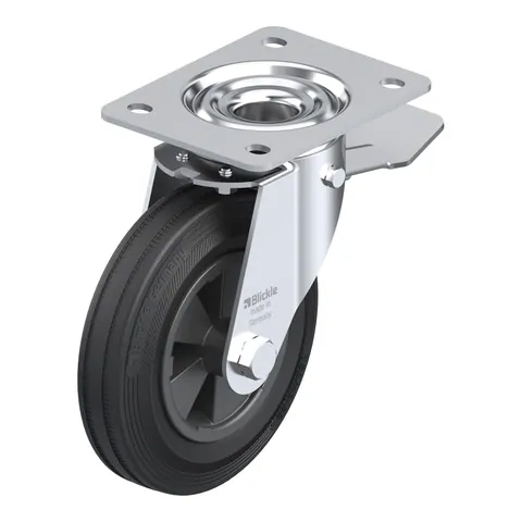 Blickle LE-VPP 160G-ST – okretni točkić Ø160 mm, nosivost 135 kg