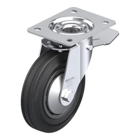 Blickle LE-VPP 160G-ST-FA – okretni točkić Ø160 mm, nosivost 135 kg