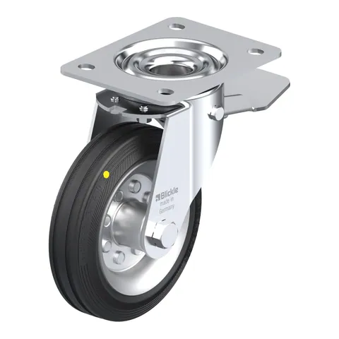 Blickle LE-VE 150R-ST-EL – okretni točkić Ø150 mm, nosivost 135 kg