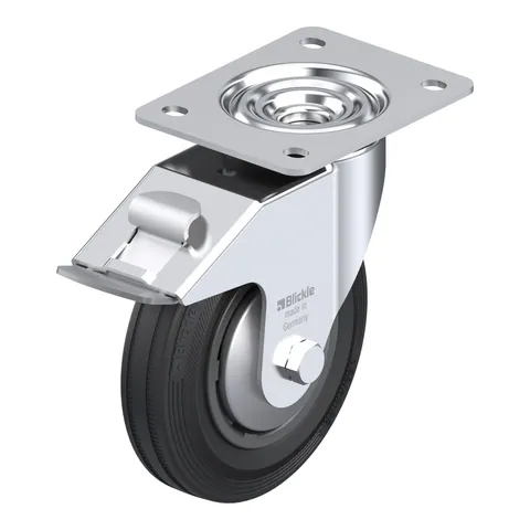 Blickle LE-VPP 160R-FI-FA – okretni točkić Ø160 mm, nosivost 135 kg
