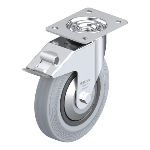 Blickle LE-VPP 200R-FI-SG-FA – okretni točkić Ø200 mm, nosivost 205 kg