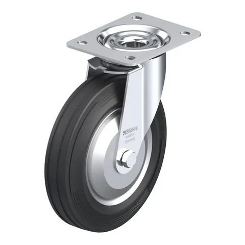 Blickle LE-VE 200R-FA – okretni točkić Ø200 mm, nosivost 205 kg