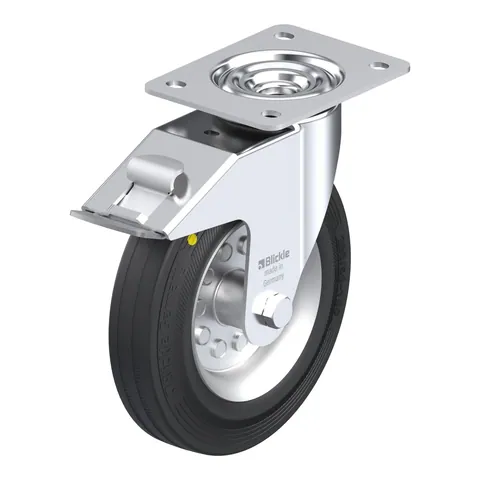 Blickle LE-VE 200R-FI-EL – okretni točkić Ø200 mm, nosivost 205 kg