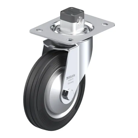 Blickle LE-VE 160R-CS11-FA – okretni točkić Ø160 mm, nosivost 135 kg