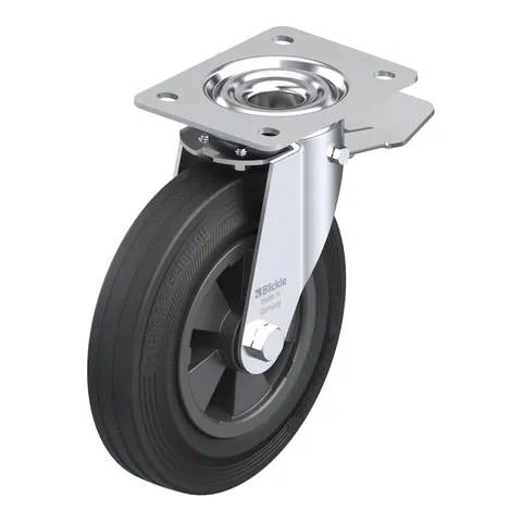 Blickle LE-VPP 200R-ST – okretni točkić Ø200 mm, nosivost 205 kg