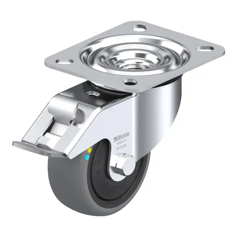 Blickle LE-TPA 80KFD-FI-ELS – okretni točkić Ø80 mm, nosivost 65 kg
