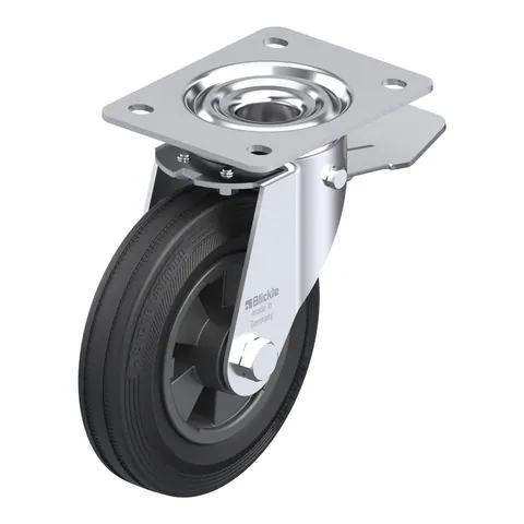 Blickle LE-VPP 160R-ST – okretni točkić Ø160 mm, nosivost 135 kg