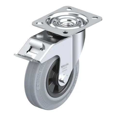 Blickle LE-VPP 125R-FI-SG – okretni točkić Ø125 mm, nosivost 100 kg
