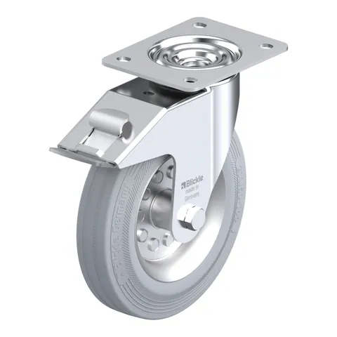 Blickle LE-VE 200R-FI-SG – okretni točkić Ø200 mm, nosivost 205 kg