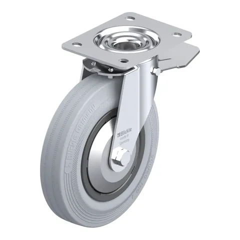 Blickle LE-VPP 200R-ST-SG-FA – okretni točkić Ø200 mm, nosivost 205 kg