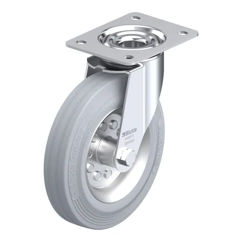 Blickle LE-VE 200R-SG – okretni točkić Ø200 mm, nosivost 205 kg