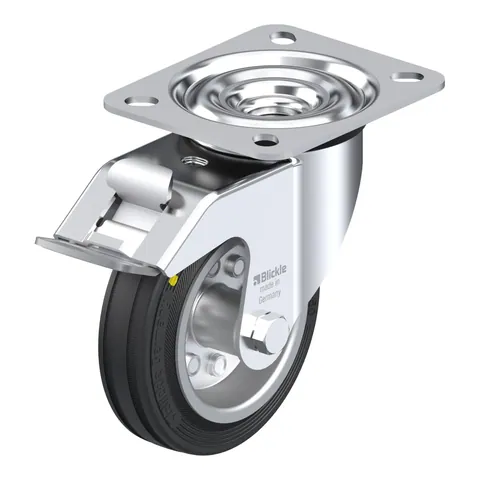 Blickle LE-VE 100R-FI-EL – okretni točkić Ø100 mm, nosivost 70 kg