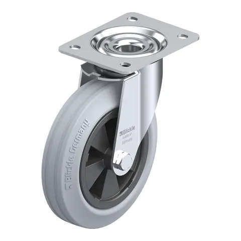 Blickle LE-VPP 180G-SG – okretni točkić Ø180 mm, nosivost 170 kg