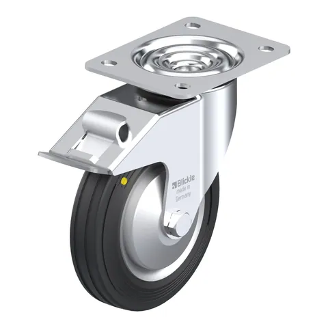 Blickle LE-VE 160R-FI-EL-FA – okretni točkić Ø160 mm, nosivost 135 kg