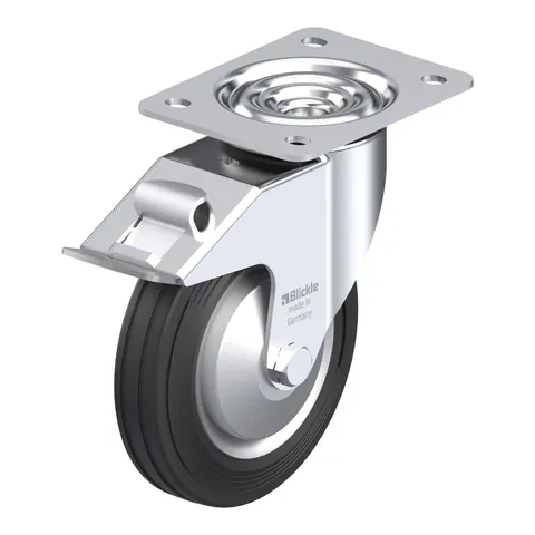 Blickle LE-VE 160R-FI-FA – okretni točkić Ø160 mm, nosivost 135 kg