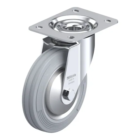 Blickle LE-VE 160R-SG-FA – okretni točkić Ø160 mm, nosivost 135 kg