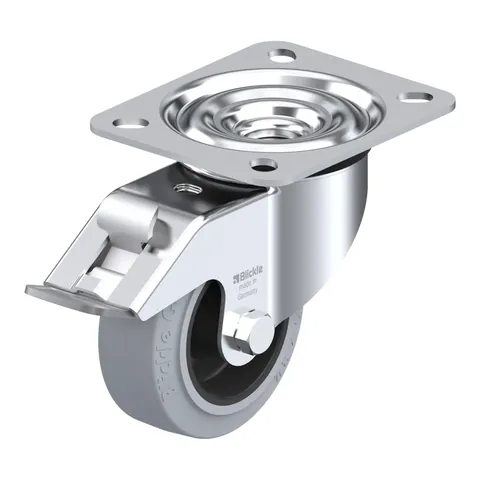 Blickle LE-POEV 80G-FI-SG – okretni točkić Ø80 mm, nosivost 140 kg