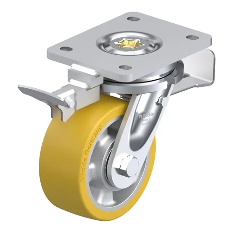 Blickle LO-ALTH 127K-ST-RI4 – okretni točkić Ø125 mm, nosivost 750 kg