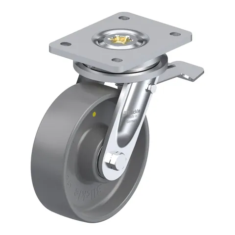 Blickle LO-PO 160K-ST-ELS – okretni točkić Ø160 mm, nosivost 450 kg