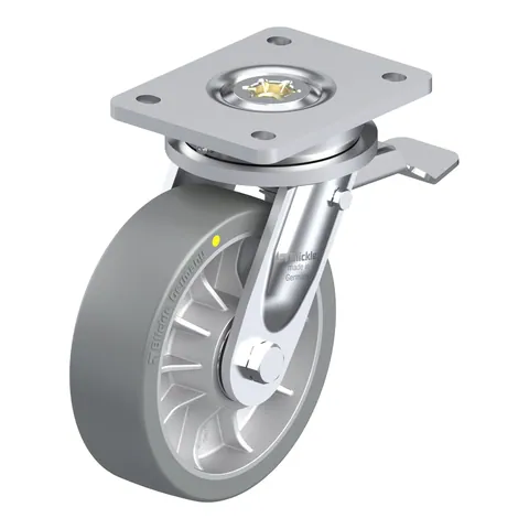 Blickle LO-ALTH 162K-ST-AS – okretni točkić Ø160 mm, nosivost 950 kg