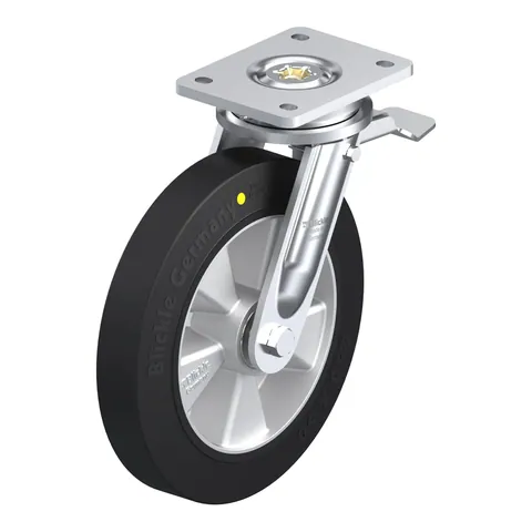 Blickle LO-ALEV 250K-ST-EL – okretni točkić Ø250 mm, nosivost 650 kg