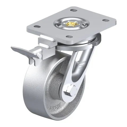 Blickle LO-G 127G-RI4 – okretni točkić Ø125 mm, nosivost 750 kg