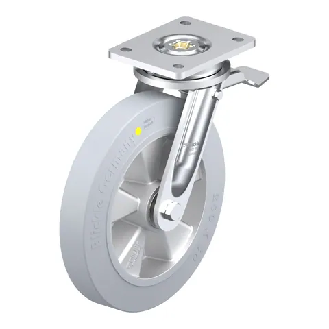 Blickle LO-ALEV 250K-ST-SG-AS – okretni točkić Ø250 mm, nosivost 550 kg