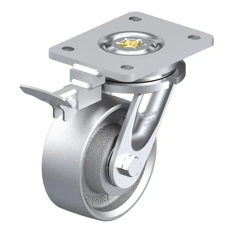 Blickle LO-G 127K-RI4 – okretni točkić Ø125 mm, nosivost 750 kg