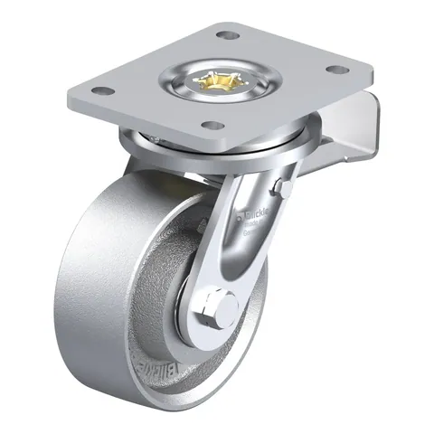 Blickle LO-G 127K-ST – okretni točkić Ø125 mm, nosivost 750 kg