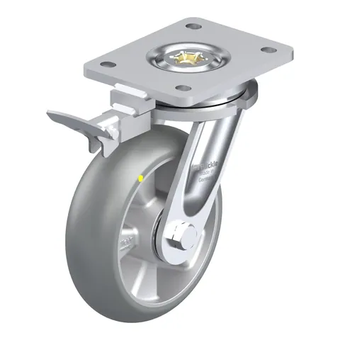 Blickle LO-ALTH 160K-AS-CO-RI4 – okretni točkić Ø160 mm, nosivost 750 kg