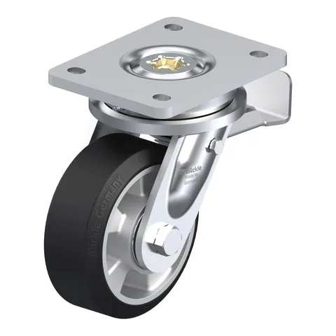 Blickle LO-ALEV 127K-ST – okretni točkić Ø125 mm, nosivost 300 kg