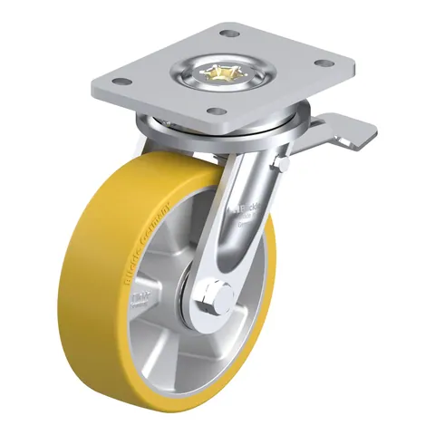 Blickle LO-ALTH 160K-ST – okretni točkić Ø160 mm, nosivost 750 kg