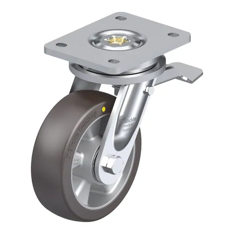 Blickle LO-ALST 150K-ST-AS – okretni točkić Ø150 mm, nosivost 500 kg