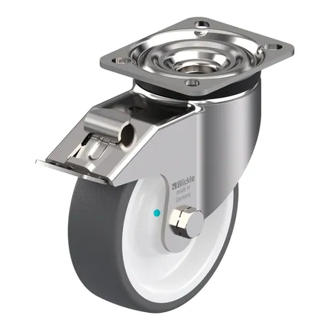 Blickle LKX-POTH 125KAD-1-FI – okretni točkić Ø125 mm, nosivost 350 kg