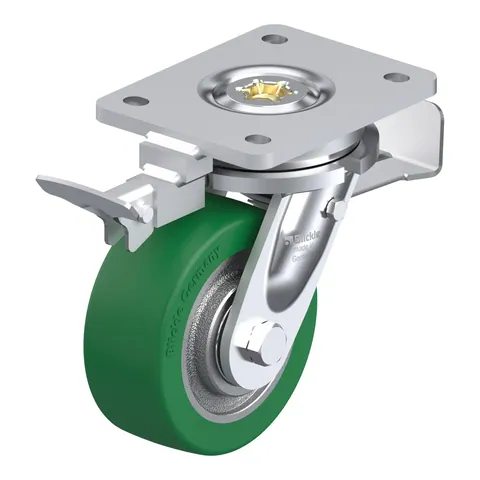 Blickle LO-GST 127K-ST-RI4 – okretni točkić Ø125 mm, nosivost 450 kg