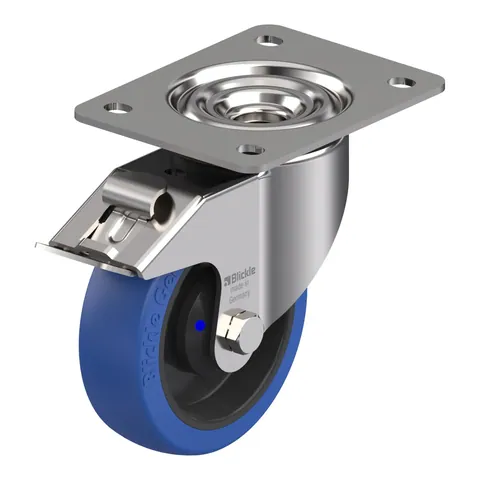 Blickle LKX-POBS 125XKA-3-FI – okretni točkić Ø125 mm, nosivost 250 kg