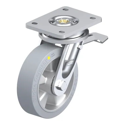 Blickle LO-ALEV 160K-ST-SG-AS – okretni točkić Ø160 mm, nosivost 350 kg