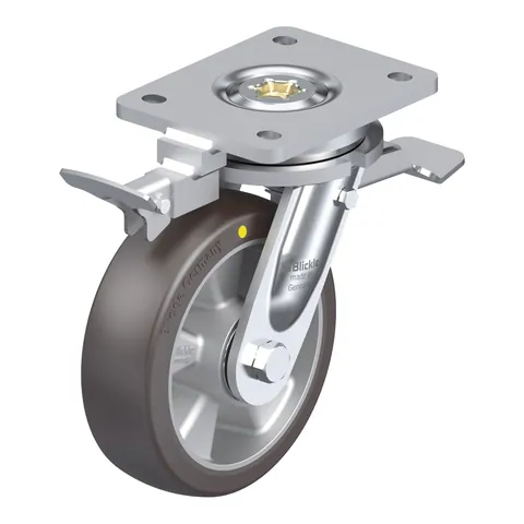 Blickle LO-ALST 160K-ST-AS-RI4 – okretni točkić Ø160 mm, nosivost 580 kg