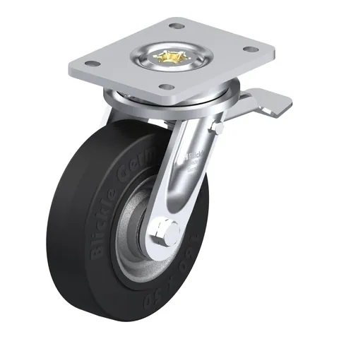 Blickle LO-SE 160K-ST – okretni točkić Ø160 mm, nosivost 450 kg
