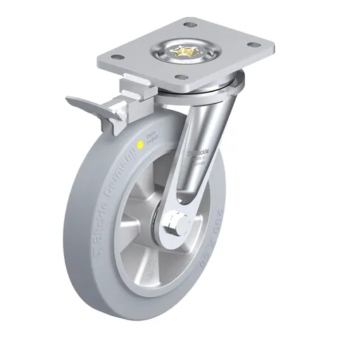 Blickle LO-ALEV 200K-SG-AS-RI4 – okretni točkić Ø200 mm, nosivost 450 kg