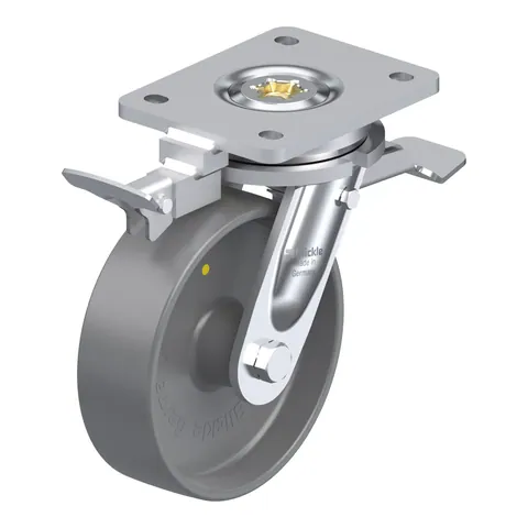 Blickle LO-PO 160G-ST-ELS-RI4 – okretni točkić Ø160 mm, nosivost 450 kg
