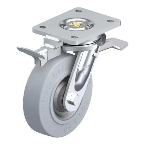 Blickle LO-SE 160K-ST-SG-RI4 – okretni točkić Ø160 mm, nosivost 450 kg