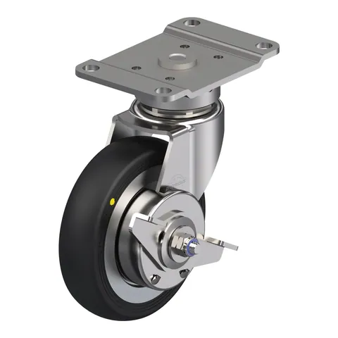 Blickle LPX-PGV 120XR-PG2-SRA-EL-FA – okretni točkić Ø120 mm, nosivost 150 kg